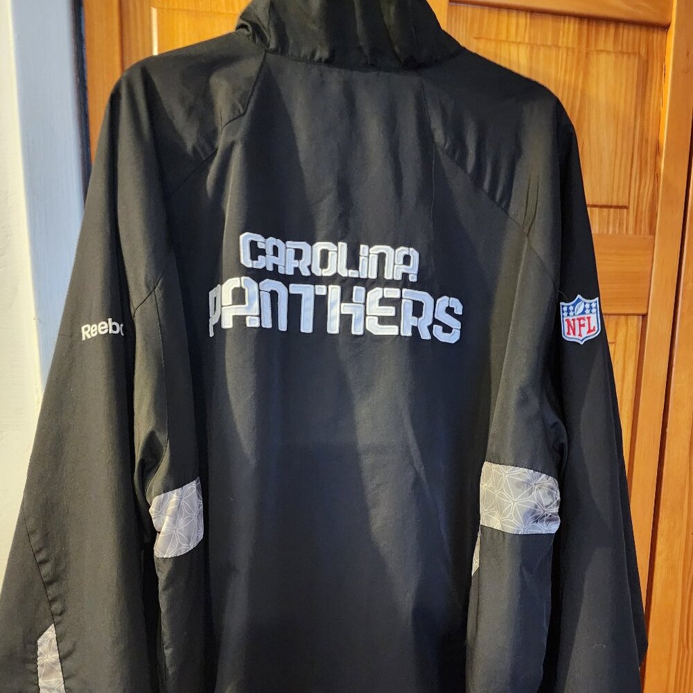 NFL Windbreaker  1/4 Zip Carolina Panthers